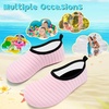image:imageVIFUUR Kids Water Shoes Boys Girls Quick Dry Aqua Socks for BeachA Pink