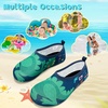 image:imageVIFUUR Kids Water Shoes Boys Girls Quick Dry Aqua Socks for BeachBigdinosaur