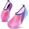 image:imageVIFUUR Kids Water Shoes Boys Girls Quick Dry Aqua Socks for BeachColorful