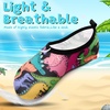 image:imageVIFUUR Kids Water Shoes Boys Girls Quick Dry Aqua Socks for BeachDinosaur Colorful