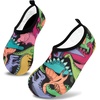 image:imageVIFUUR Kids Water Shoes Boys Girls Quick Dry Aqua Socks for BeachDinosaur Colorful