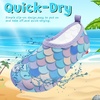 image:imageVIFUUR Kids Water Shoes Boys Girls Quick Dry Aqua Socks for BeachFishscales Purple