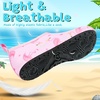 image:imageVIFUUR Kids Water Shoes Boys Girls Quick Dry Aqua Socks for BeachFlamingopink