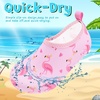image:imageVIFUUR Kids Water Shoes Boys Girls Quick Dry Aqua Socks for BeachFlamingopink