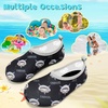 image:imageVIFUUR Kids Water Shoes Boys Girls Quick Dry Aqua Socks for BeachGrey Shark