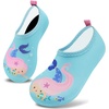 image:imageVIFUUR Kids Water Shoes Boys Girls Quick Dry Aqua Socks for BeachMermaid