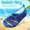 image:imageVIFUUR Kids Water Shoes Boys Girls Quick Dry Aqua Socks for BeachPurple Yellow Fish