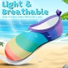 image:imageVIFUUR Kids Water Shoes Boys Girls Quick Dry Aqua Socks for BeachRainbow