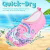 image:imageVIFUUR Kids Water Shoes Boys Girls Quick Dry Aqua Socks for BeachRainbowUnicorn
