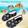 image:imageVIFUUR Kids Water Shoes Boys Girls Quick Dry Aqua Socks for BeachRobot Black