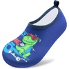 image:imageVIFUUR Kids Water Shoes Boys Girls Quick Dry Aqua Socks for BeachSkateboard Dinosaur