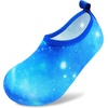 image:imageVIFUUR Kids Water Shoes Boys Girls Quick Dry Aqua Socks for BeachStarry Blue