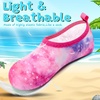image:imageVIFUUR Kids Water Shoes Boys Girls Quick Dry Aqua Socks for BeachStarrypink