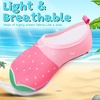image:imageVIFUUR Kids Water Shoes Boys Girls Quick Dry Aqua Socks for BeachStrawberry