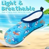 image:imageVIFUUR Kids Water Shoes Boys Girls Quick Dry Aqua Socks for BeachUnderwater Blue