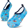 image:imageVIFUUR Kids Water Shoes Boys Girls Quick Dry Aqua Socks for BeachUnderwater Blue