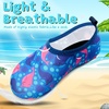 image:imageVIFUUR Kids Water Shoes Boys Girls Quick Dry Aqua Socks for BeachWhale Bluepink