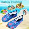 image:imageVIFUUR Kids Water Shoes Boys Girls Quick Dry Aqua Socks for BeachWhale Bluepink