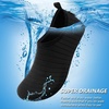 image:imageVIFUUR Water Shoes for Men Women Barefoot Quick Dry Aqua Socks Slip OnA Black