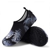 image:imageVIFUUR Water Shoes for Men Women Barefoot Quick Dry Aqua Socks Slip OnBlackLeaf