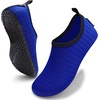 image:imageVIFUUR Water Shoes for Men Women Barefoot Quick Dry Aqua Socks Slip OnBlue