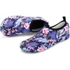 image:imageVIFUUR Water Shoes for Men Women Barefoot Quick Dry Aqua Socks Slip OnBlueLeaf
