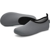 image:imageVIFUUR Water Shoes for Men Women Barefoot Quick Dry Aqua Socks Slip OnDarkgrey