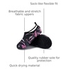 image:imageVIFUUR Water Shoes for Men Women Barefoot Quick Dry Aqua Socks Slip OnGraffiti Pink