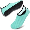 image:imageVIFUUR Water Shoes for Men Women Barefoot Quick Dry Aqua Socks Slip OnGreen