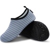 image:imageVIFUUR Water Shoes for Men Women Barefoot Quick Dry Aqua Socks Slip OnGrey