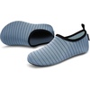 image:imageVIFUUR Water Shoes for Men Women Barefoot Quick Dry Aqua Socks Slip OnGrey