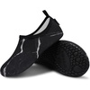 image:imageVIFUUR Water Shoes for Men Women Barefoot Quick Dry Aqua Socks Slip OnMarble Black