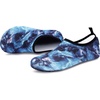 image:imageVIFUUR Water Shoes for Men Women Barefoot Quick Dry Aqua Socks Slip OnMarble Grey
