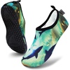 image:imageVIFUUR Water Shoes for Men Women Barefoot Quick Dry Aqua Socks Slip OnOcean