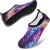image:imageVIFUUR Water Shoes for Men Women Barefoot Quick Dry Aqua Socks Slip OnPurple