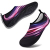 image:imageVIFUUR Water Shoes for Men Women Barefoot Quick Dry Aqua Socks Slip OnPurpleRed Aperture
