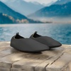 image:imageVIFUUR Water Shoes for Men Women Barefoot Quick Dry Aqua Socks Slip OnSoidblack