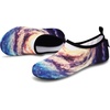 image:imageVIFUUR Water Shoes for Men Women Barefoot Quick Dry Aqua Socks Slip OnStarryblue