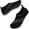 image:imageVIFUUR Water Shoes for Men Women Barefoot Quick Dry Aqua Socks Slip OnXidaiBlack