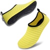 image:imageVIFUUR Water Shoes for Men Women Barefoot Quick Dry Aqua Socks Slip OnYellow