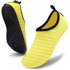 image:imageVIFUUR Water Shoes for Men Women Barefoot Quick Dry Aqua Socks Slip OnYellow