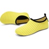 image:imageVIFUUR Water Shoes for Men Women Barefoot Quick Dry Aqua Socks Slip OnYellow