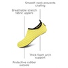 image:imageVIFUUR Water Shoes for Men Women Barefoot Quick Dry Aqua Socks Slip OnYellow