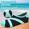 image:imageVIFUUR Womens Mens Water Shoes Barefoot Quick Dry Aqua Socks for Beach Swim Yoga Outdoor SportsBlack Celeste