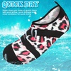 image:imageVIFUUR Womens Mens Water Shoes Barefoot Quick Dry Aqua Socks for Beach Swim Yoga Outdoor SportsPattern Pink