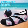image:imageVIFUUR Womens Mens Water Shoes Barefoot Quick Dry Aqua Socks for Beach Swim Yoga Outdoor SportsPinkblue Sky