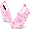 image:imageVIFUUR Kids Water Shoes Boys Girls Quick Dry Aqua Socks for BeachFlamingopink