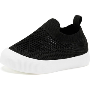 image:imageVIFUUR Baby Shoes Toddler Sneakers First Walking Shoes 036 MonthsL Black