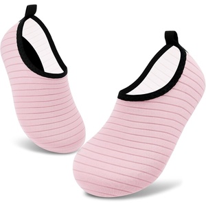 image:imageVIFUUR Kids Water Shoes Boys Girls Quick Dry Aqua Socks for BeachA Pink