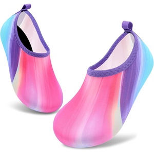 image:imageVIFUUR Kids Water Shoes Boys Girls Quick Dry Aqua Socks for BeachColorful